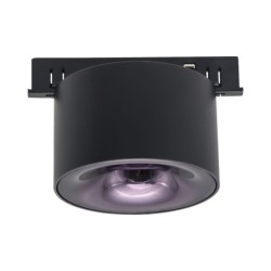 SLIM5 5mm magnetinis LED šviestuvas 7W 48V CCT Pritemdomas Juodas