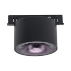 SLIM5 5mm magnetinis LED šviestuvas 7W 48V CCT Pritemdomas Juodas