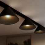SLIM5 7W magnetinis LED prožektorius, CCT, pritemdomas, juodas