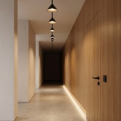 SLIM5 7W magnetinis LED prožektorius, CCT, pritemdomas, juodas