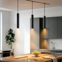 SLIM5 magnetinis pakabinamas LED šviestuvas 7W 48V CCT juodas pritemdomas
