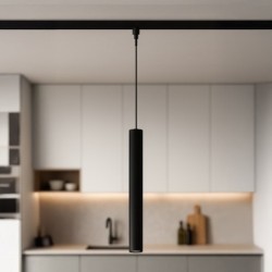 SLIM5 magnetinis pakabinamas LED šviestuvas 7W 48V CCT juodas pritemdomas