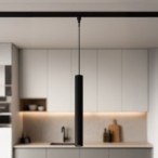 SLIM5 magnetinis pakabinamas LED šviestuvas 7W 48V CCT juodas pritemdomas