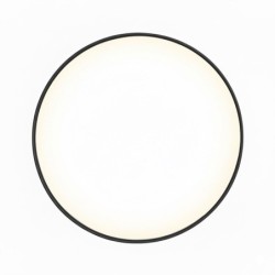 MARSHALL lubinis šviestuvas 3xE27, Ø50cm, baltas su rotangu