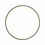 MARSHALL lubinis šviestuvas 3xE27, Ø50cm, baltas su rotangu
