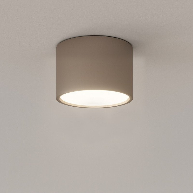 Minimalistinis DIXIE lubinis šviestuvas 1xGX53, smėlio spalvos