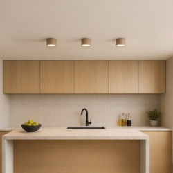 Minimalistinis DIXIE lubinis šviestuvas 1xGX53, smėlio spalvos