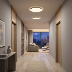 LED lubinis šviestuvas HUGO, juodas, 16-32W, 3000-6500K, IP54