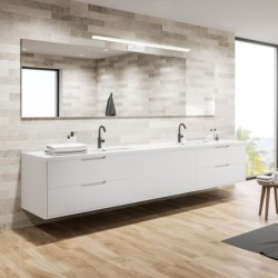 Sieninis šviestuvas SHINE WHITE 15W LED
