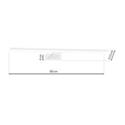 Sieninis šviestuvas SHINE WHITE 15W LED