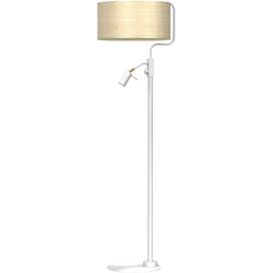 Toršeras MARSHALL WHITE / RATTAN 1xE27 + 1x mini GU10