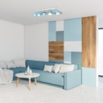 Lubinis šviestuvas DIXIE BLUE 5xGX53