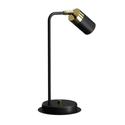 Stalinis šviestuvas JOKER BLACK/GOLD 1xGU10