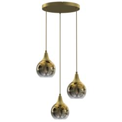 Pakabinamas šviestuvas MONTE GOLD 3xE27