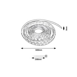 LED Strip 3000K Šilta balta (balta)