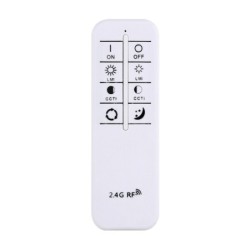 Pakabinamas šviestuvas Simni LED 55W 3000, 4000, 6500, 3000, 6000K Balta (PLF-54130-WH-CHMPN)