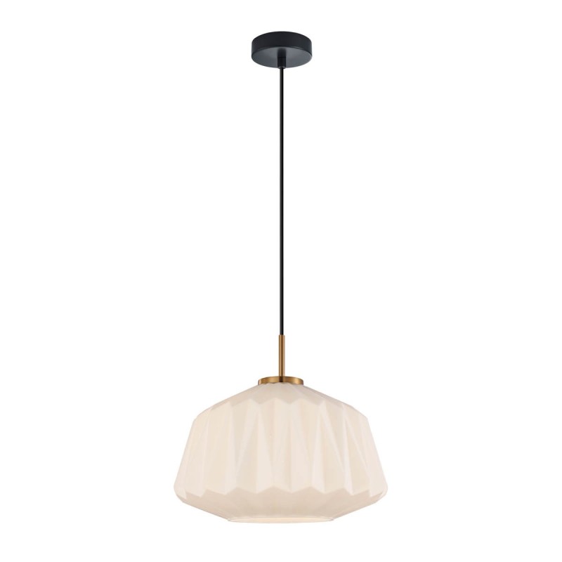 Pakabinamas šviestuvas Antita 1xE27 Juoda, Žalvario (PND-3644-1-BRO-W)