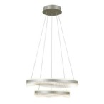 Pakabinamas šviestuvas Morte LED 70W 3000, 4000, 6000K Sidabro (PND-34535-2L-SILV)