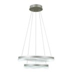 Pakabinamas šviestuvas Morte LED 70W 3000, 4000, 6000K Sidabro (PND-34535-2L-SILV)