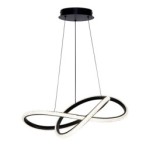 Pakabinamas šviestuvas Almera LED 32W 3000, 4000, 6000K Juoda (PND-64728-BK)