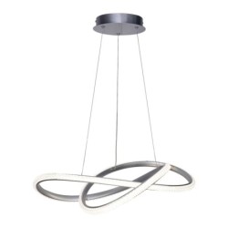 Pakabinamas šviestuvas Almera LED 32W 3000, 4000, 6000K Sidabro (PND-64728-SILV)