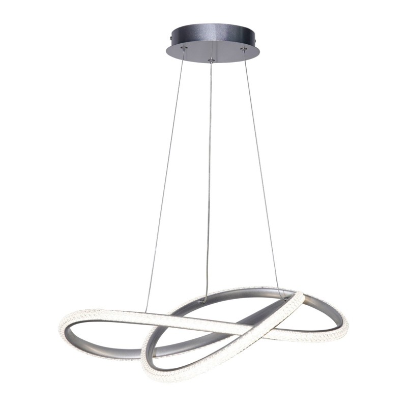 Pakabinamas šviestuvas Almera LED 32W 3000, 4000, 6000K Sidabro (PND-64728-SILV)