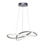 Pakabinamas šviestuvas Almera LED 32W 3000, 4000, 6000K Sidabro (PND-64728-SILV)