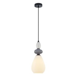 Pakabinamas šviestuvas Altra 1xE27 Pilka (PND-36787-1B-BK-WH)