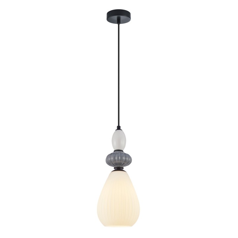 Pakabinamas šviestuvas Altra 1xE27 Pilka (PND-36787-1B-BK-WH)