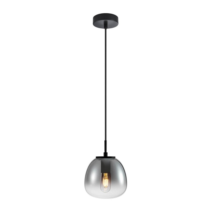Pakabinamas šviestuvas Antita 1xE27 Juoda (PND-3650-1S-BK-CSG)
