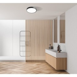 Lubinis šviestuvas Ateia LED 21W 3000K Juoda, Balta (PLF-53472-BK)