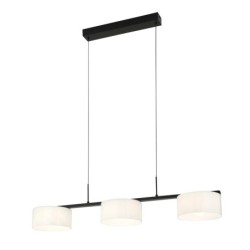 Pakabinamas šviestuvas Austis LED 24W 3000, 4000, 6000K Juoda (PND-02836-3-BK)