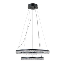 Pakabinamas šviestuvas Barlo LED 36W 3000, 4000, 6000K Juoda (PND-34526-2L-BK)