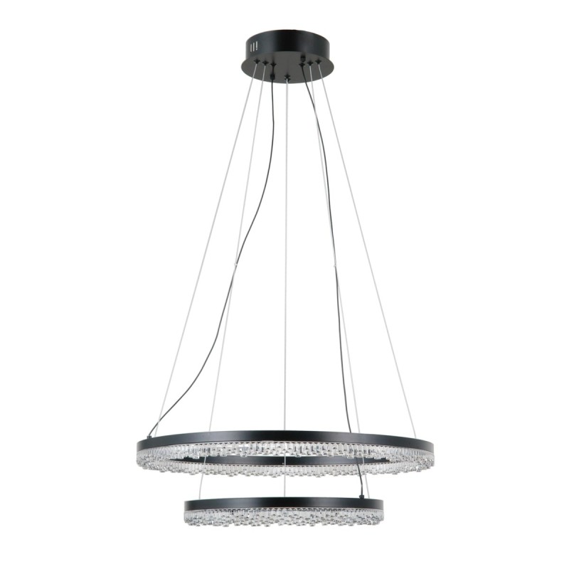 Pakabinamas šviestuvas Barlo LED 36W 3000, 4000, 6000K Juoda (PND-34526-2L-BK)