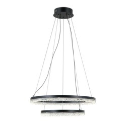 Pakabinamas šviestuvas Barlo LED 36W 3000, 4000, 6000K Juoda (PND-34526-2L-BK)
