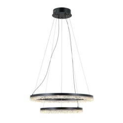Pakabinamas šviestuvas Barlo LED 36W 3000, 4000, 6000K Juoda (PND-34526-2L-BK)