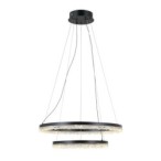Pakabinamas šviestuvas Barlo LED 36W 3000, 4000, 6000K Juoda (PND-34526-2L-BK)
