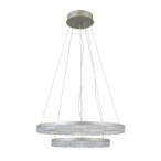 Pakabinamas šviestuvas Barlo LED 36W 3000, 4000, 6000K Sidabro (PND-34526-2L-SILV)