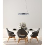 Pakabinamas šviestuvas Barlo LED 22W 3000, 4000, 6000K Juoda (PND-34526-M-BK)