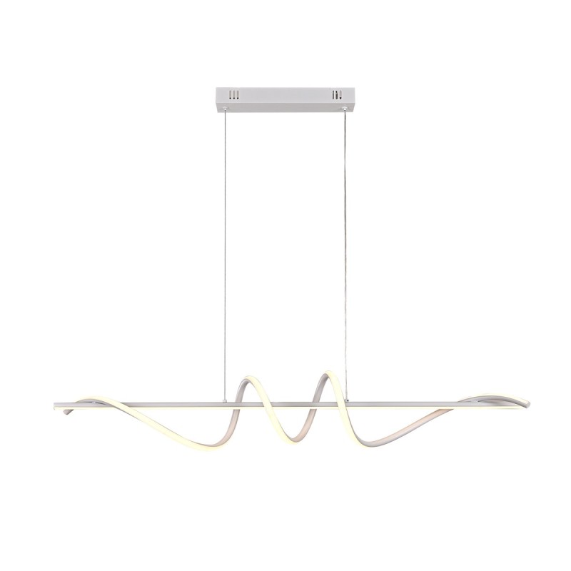 Pakabinamas šviestuvas Bastelo LED 40W 3000, 4000, 6000K Balta (PND-24154-WH)