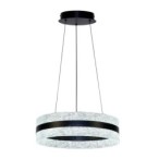 Pakabinamas šviestuvas Blera LED 24W 3000, 4000, 6000K Juoda (PND-98273-BK)