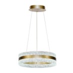 Pakabinamas šviestuvas Blera LED 24W 3000, 4000, 6000K Aukso (PND-98273-GD)