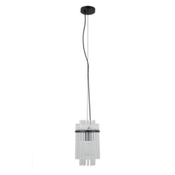 Pakabinamas šviestuvas Bonte 1xE27 Juoda (PND-40929-1A-BK)