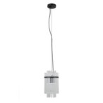 Pakabinamas šviestuvas Bonte 1xE27 Juoda (PND-40929-1A-BK)