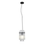 Pakabinamas šviestuvas Bonte 1xE27 Juoda (PND-40929-1A-BK)
