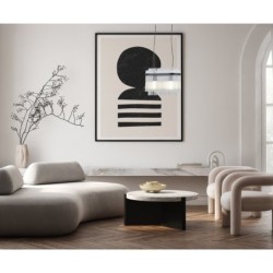 Pakabinamas šviestuvas Bonte 2xE27 Juoda (PND-40929-2A-BK)