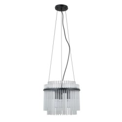 Pakabinamas šviestuvas Bonte 3xE14 Juoda (PND-40929-3A-BK)