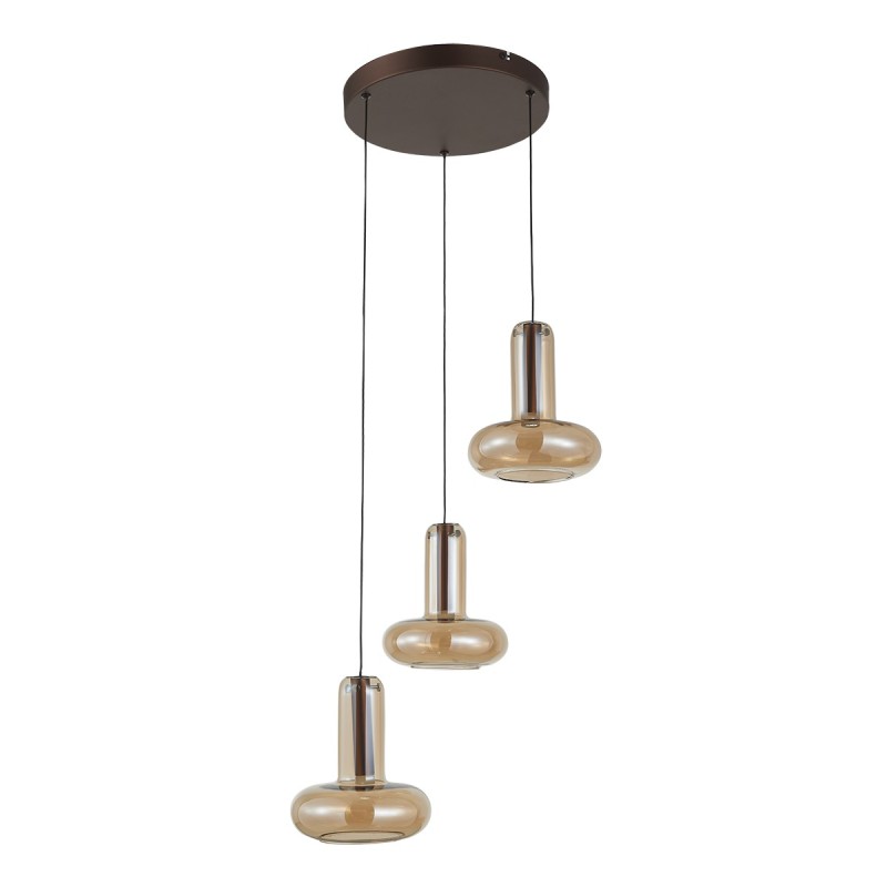 Pakabinamas šviestuvas Carote LED 16W 3000K Vario (PND-24011-3-COPP)