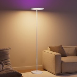 Toršeras Cento LED 48W 2800, 6000, RGBK Balta (FL-37482-WH)