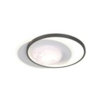 Lubinis šviestuvas Desulo LED 30W 3000, 4000, 6000K Juoda (PLF-02727-S-BK)